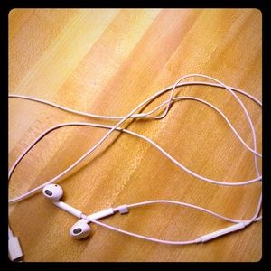 Lightly used Apple headphones